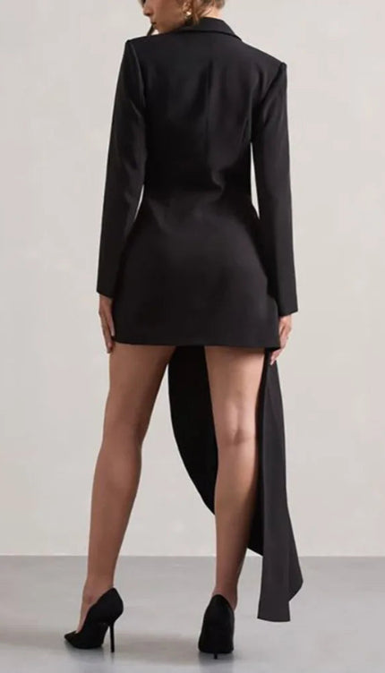Robe blazer asymétrique - Robe Addict