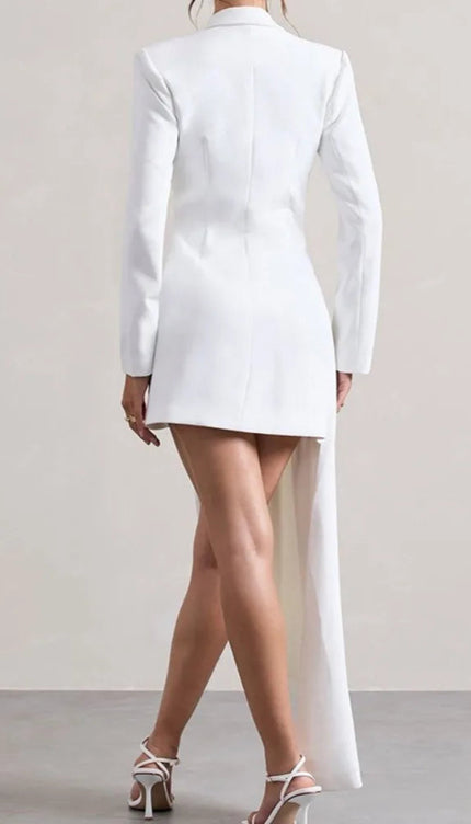 Robe blazer asymétrique - Robe Addict