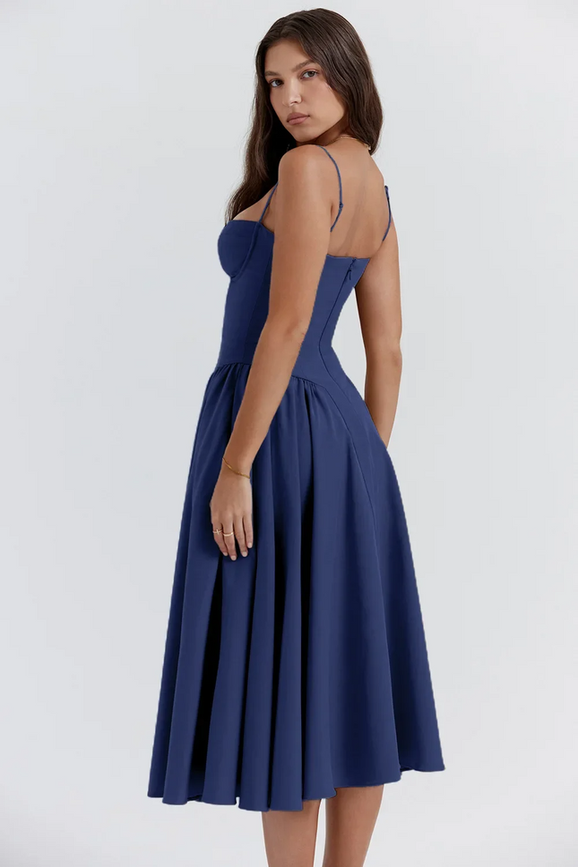 Robe trapeze bretelle - Robe Addict