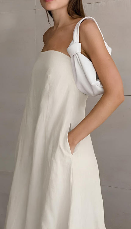 Robe bustier lin - Robe Addict
