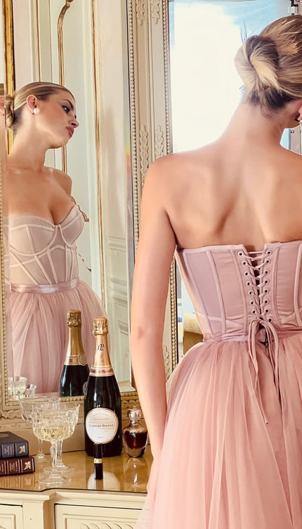 Robe bustier en coeur - Robe Addict