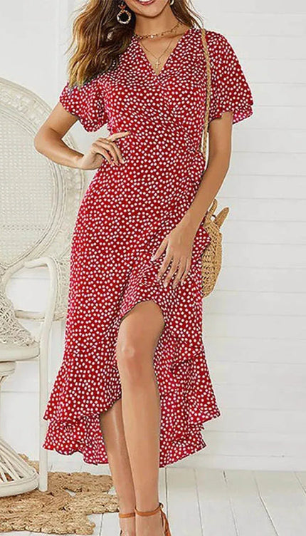 Robe cache coeur fluide - Robe Addict