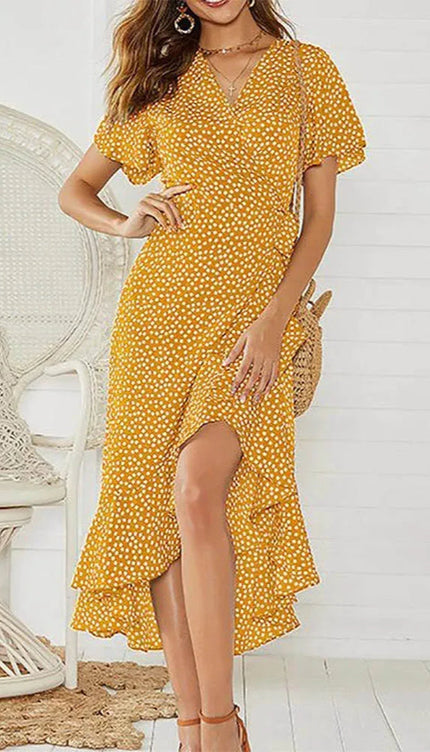 Robe cache coeur fluide - Robe Addict