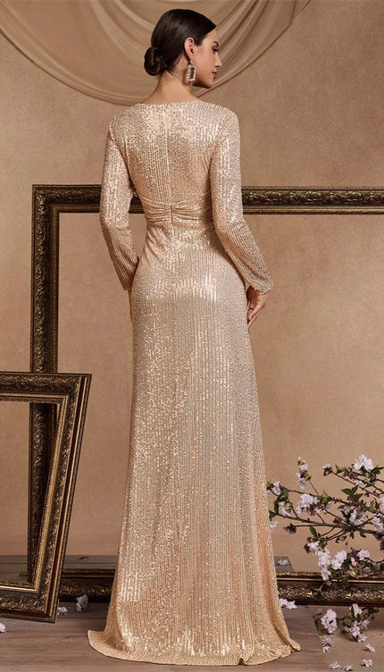 Robe ceremonie cache coeur - Robe Addict