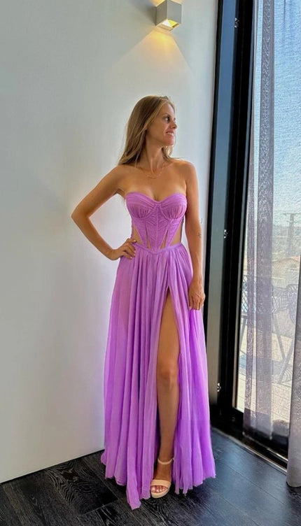 Robe ceremonie pastel - Robe Addict