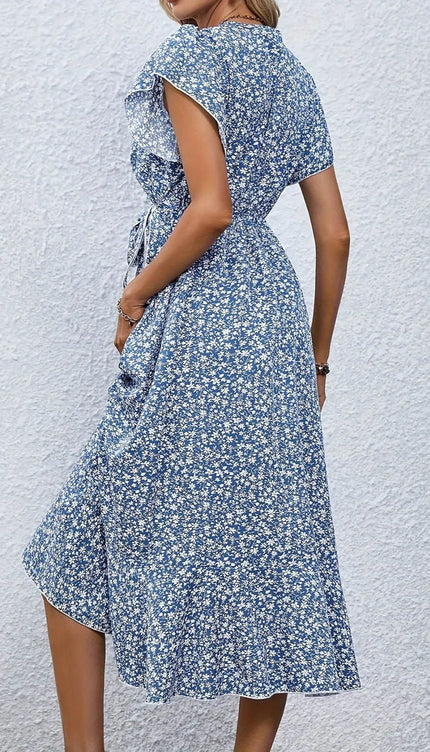 Robe champêtre fleurie - Robe Addict