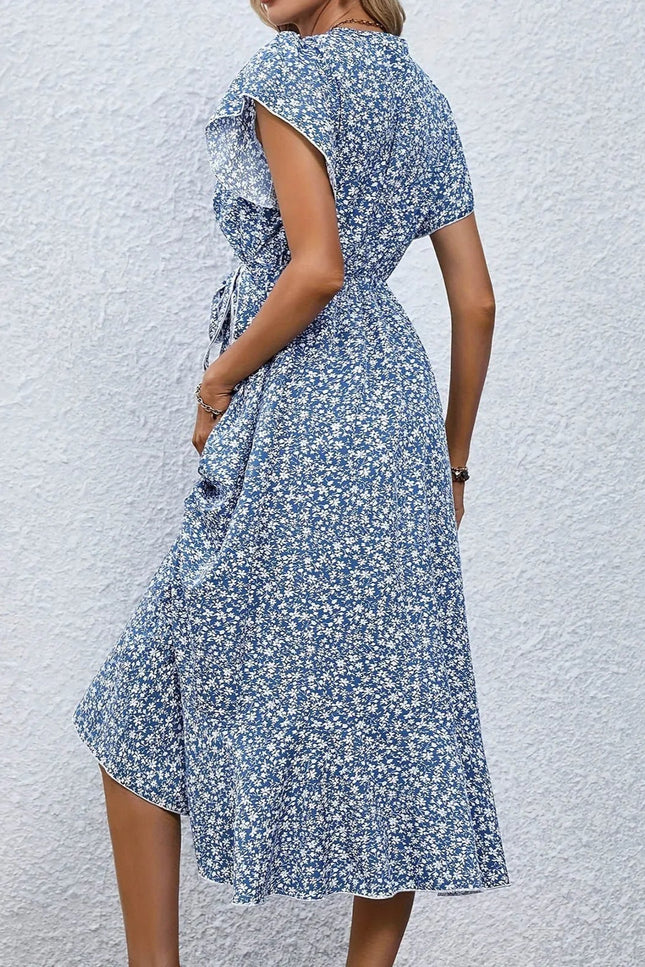 Robe champêtre fleurie - Robe Addict