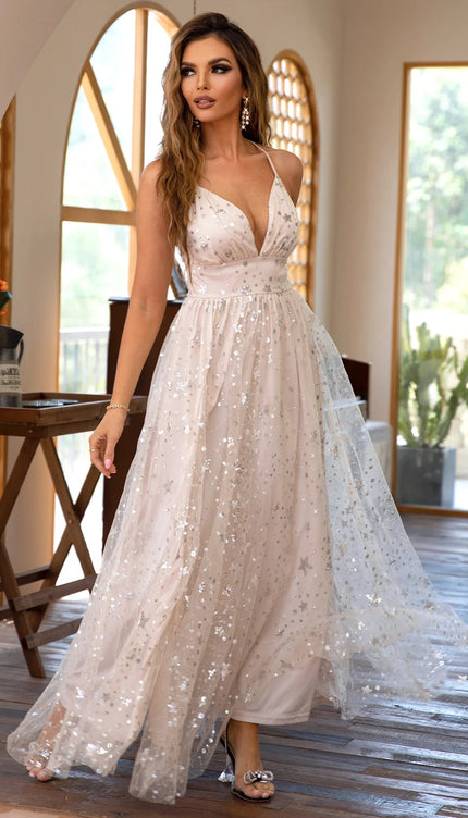 Robe cocktail creme - Robe Addict