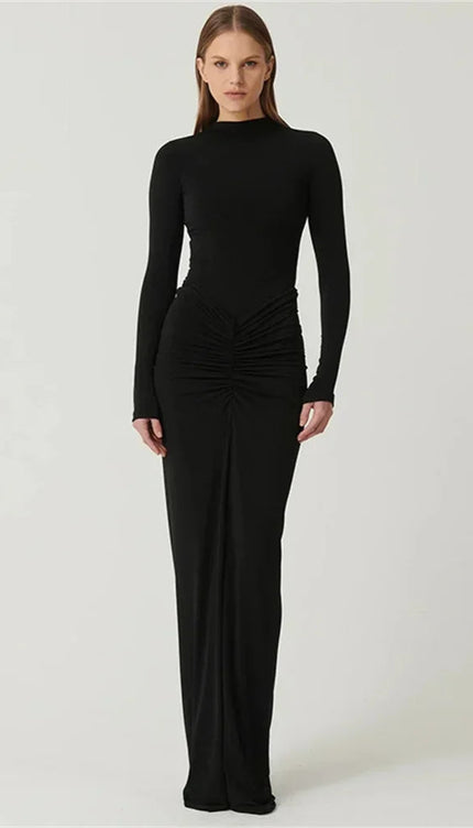 Robe col cheminee - Robe Addict