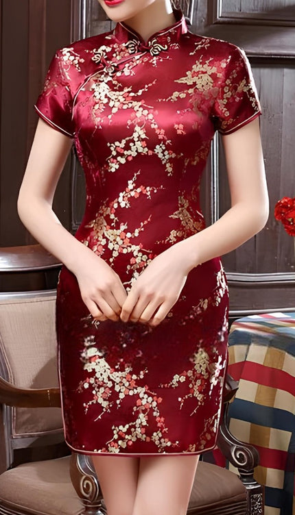 Robe col mandarin - Robe Addict