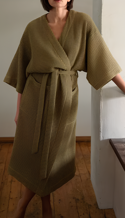 Robe coton gaufré - Robe Addict