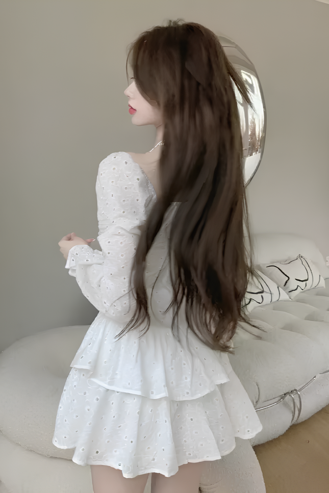 Robe courte froufrou - Robe Addict