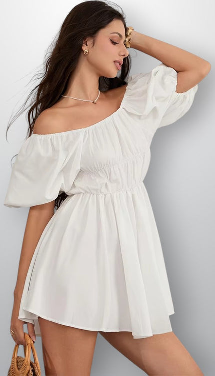 Robe créole blanche - Robe Addict