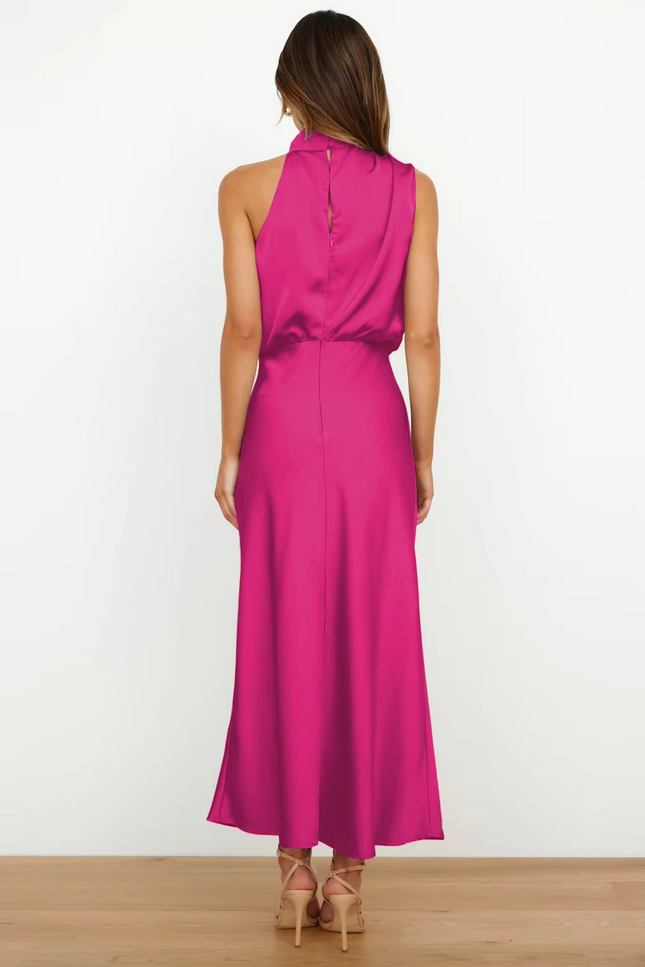 Robe demoiselle d'honneur framboise - Robe Addict