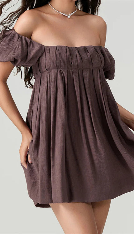 Robe trapeze dos nu - Robe Addict