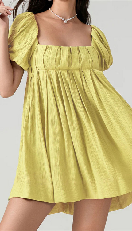 Robe trapeze dos nu - Robe Addict
