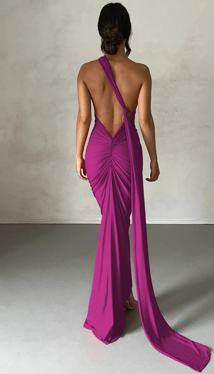 Robe one shoulder - Robe Addict