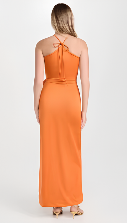 Robe droite orange - Robe Addict