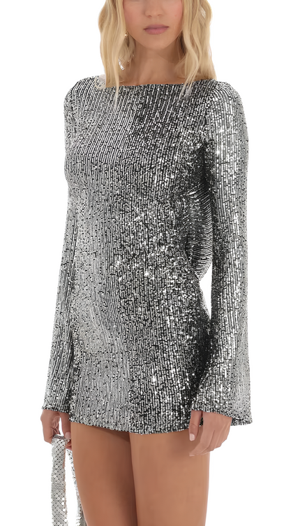 Robe droite sequin - Robe Addict