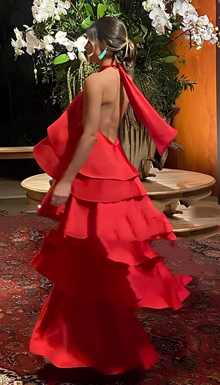 Robe encolure halter - Robe Addict