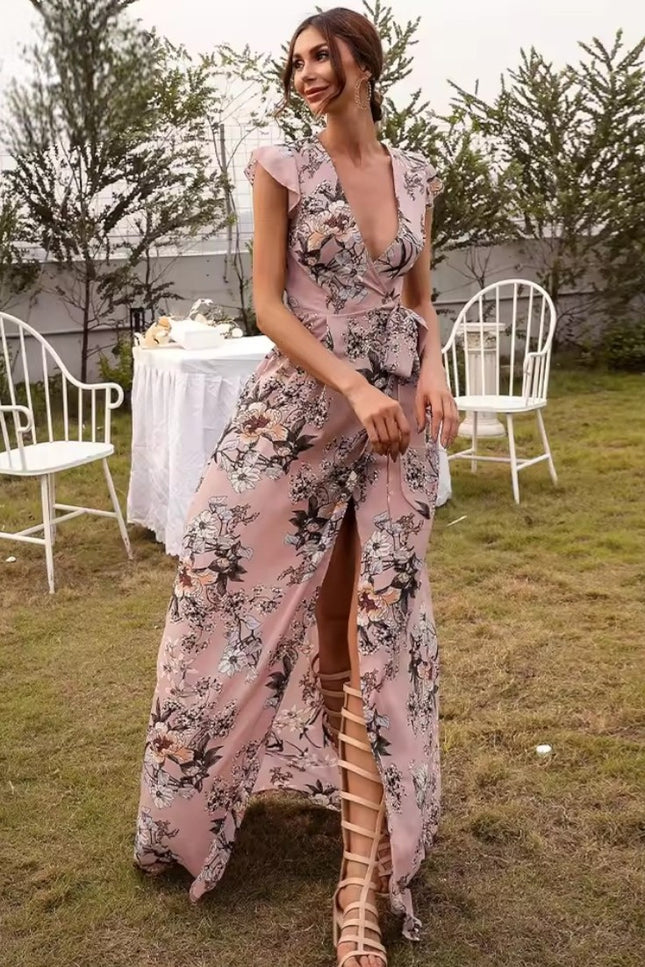 Robe fleurie elegante - Robe Addict