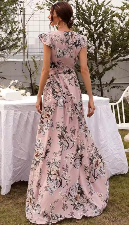 Robe fleurie elegante - Robe Addict