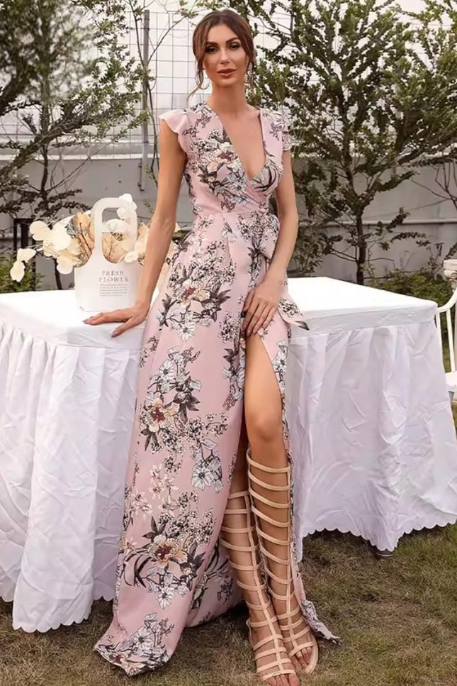 Robe fleurie elegante - Robe Addict