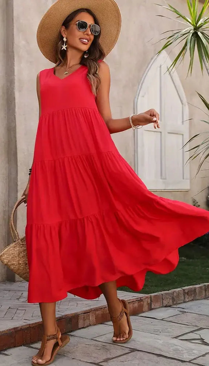Robe trapeze fluide - Robe Addict