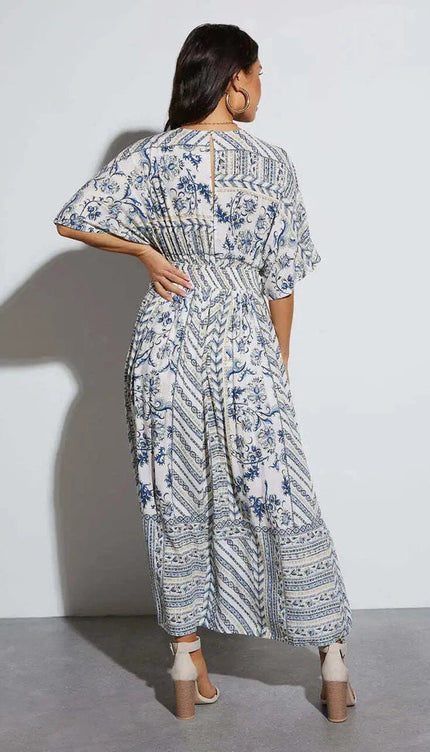 Robe longue foulard - Robe Addict