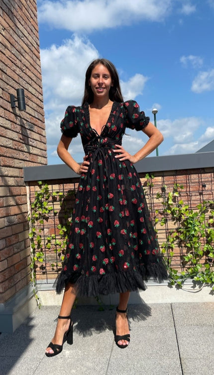Robe fraise - Robe Addict