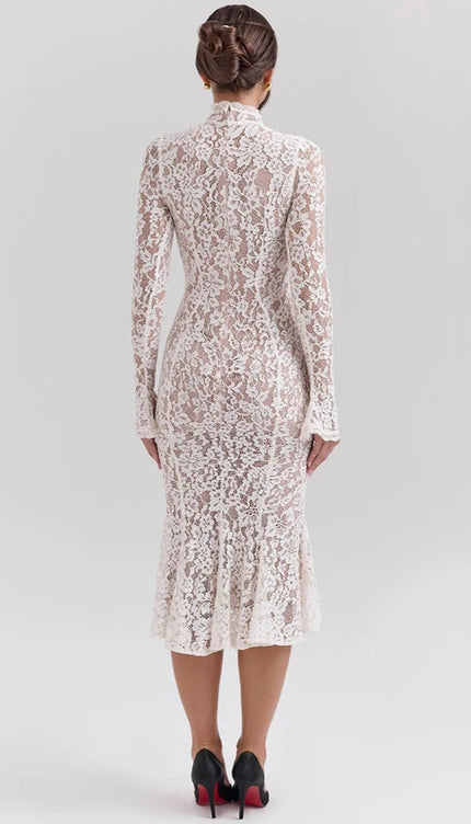 Robe glamour dentelle - Robe Addict