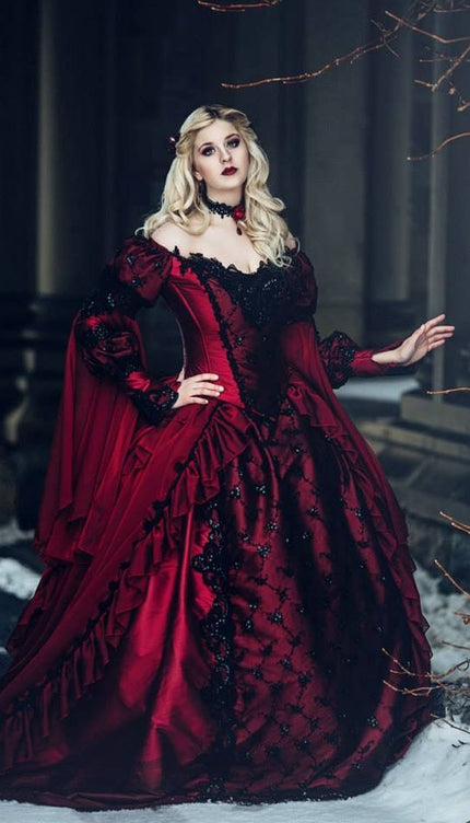 Robe gothique médiévale - Robe Addict