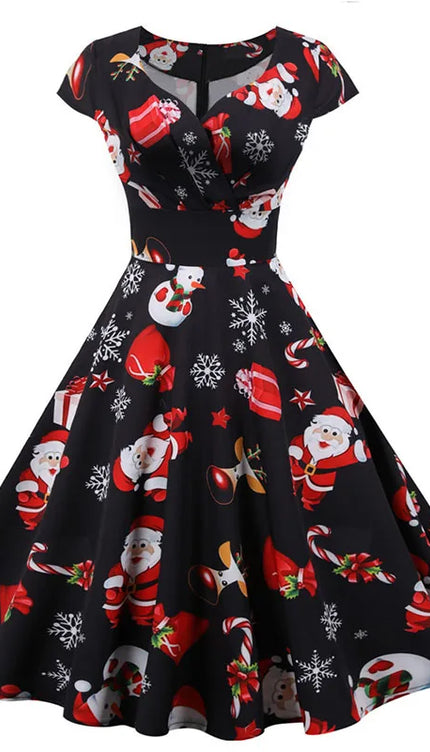 Robe retro noel - Robe Addict