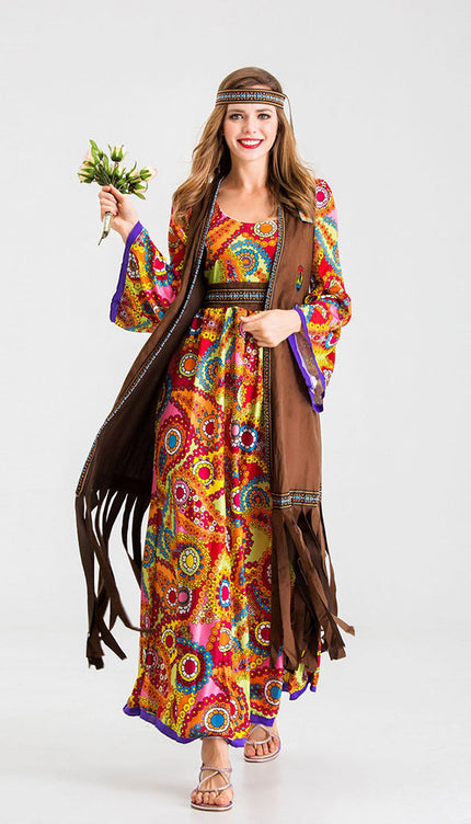 Robe hippie annee 70 - Robe Addict