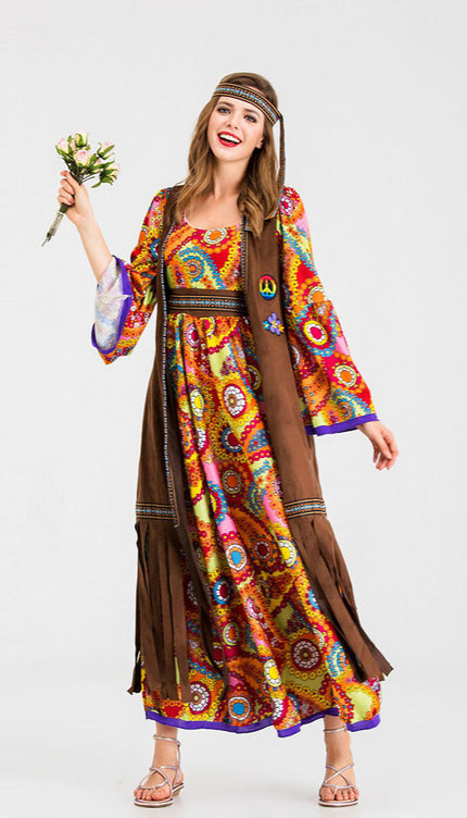 Robe hippie annee 70 - Robe Addict