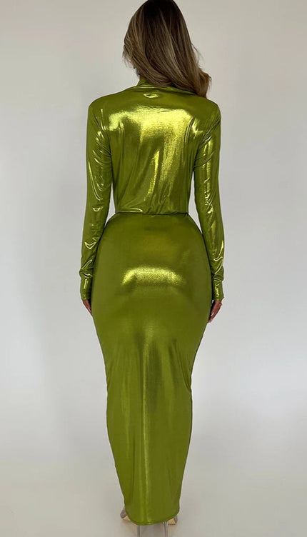 Robe longue irisee - Robe Addict