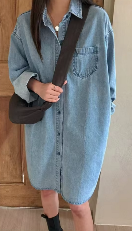 Robe jean oversize - Robe Addict