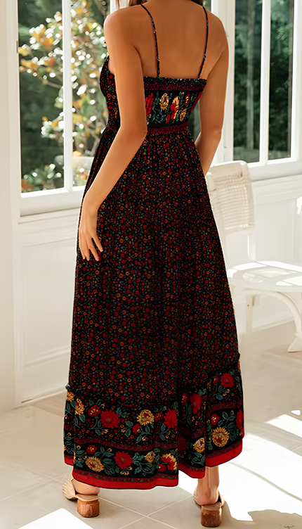 Robe longue empire boheme - Robe Addict