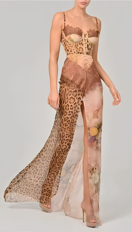 Robe longue fendu - Robe Addict