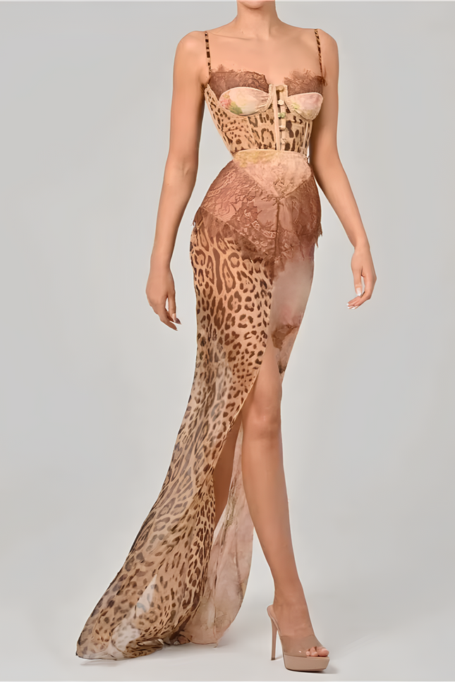 Robe longue fendu - Robe Addict