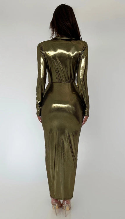 Robe longue irisee - Robe Addict
