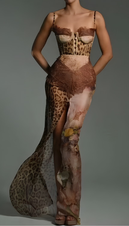 Robe longue fendu - Robe Addict