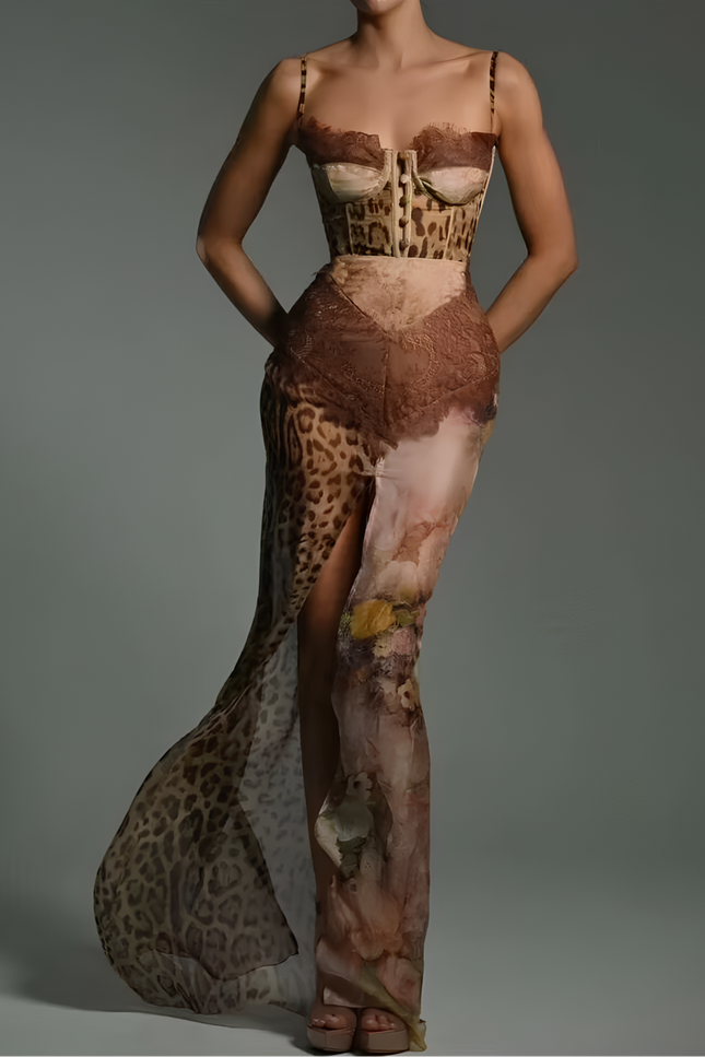 Robe longue fendu - Robe Addict