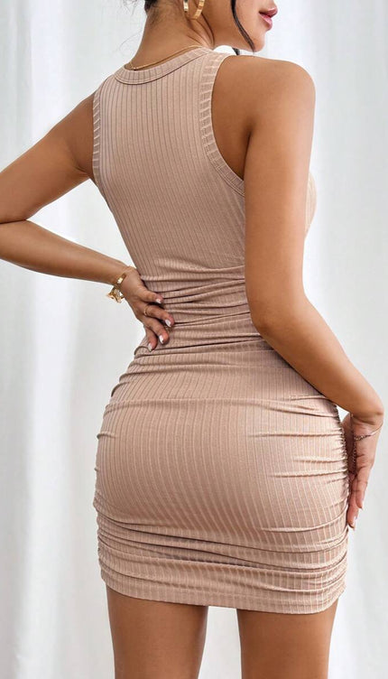 Robe moulante cotelée - Robe Addict