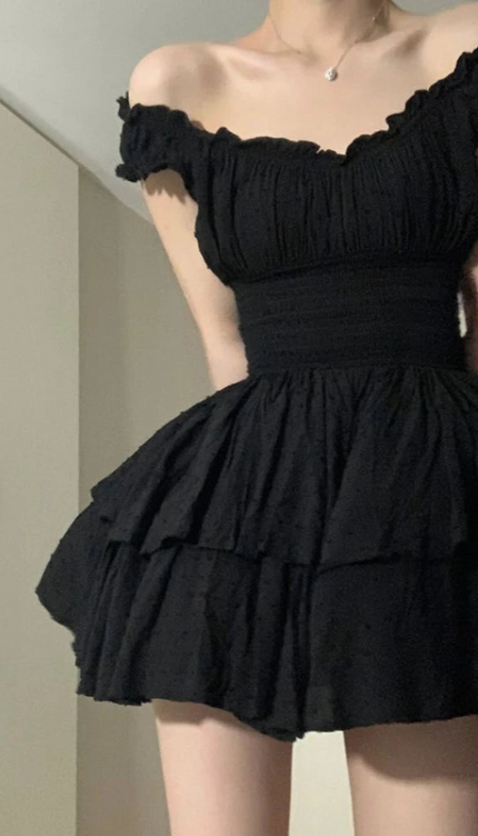 Robe noire vintage - Robe Addict