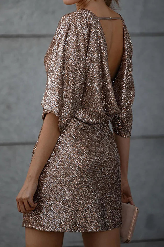 Robe paillette annee 80 - Robe Addict