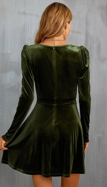 Robe patineuse velours - Robe Addict