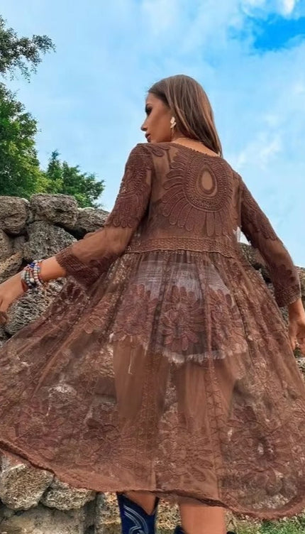 Robe plage transparente - Robe Addict