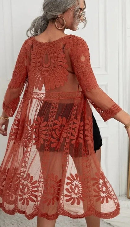 Robe plage transparente - Robe Addict