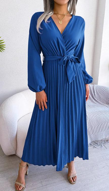 Robe plissée ceremonie - Robe Addict